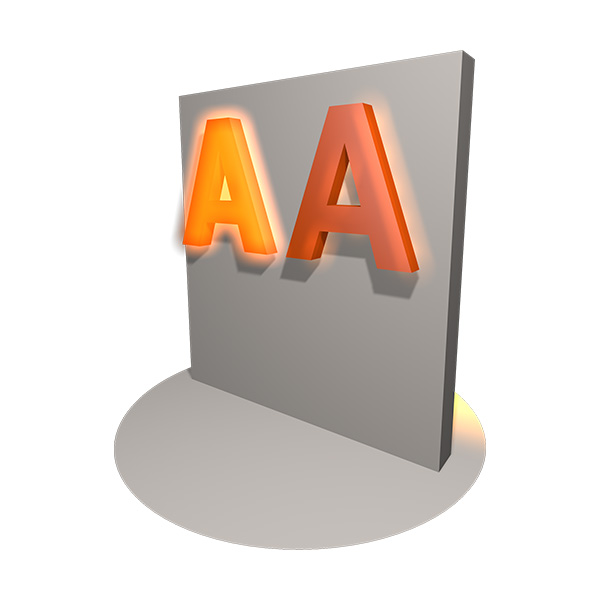 3D Buchstaben