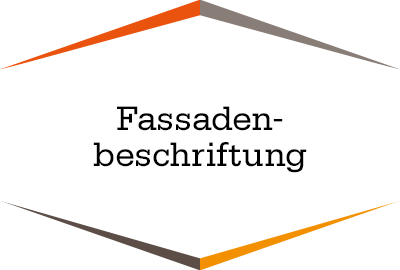 Fassadenbeschriftung